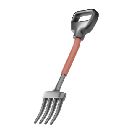 Garden Fork  3D Icon