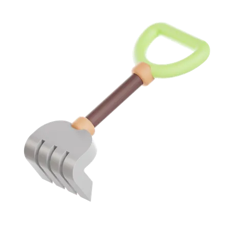 Garden Fork  3D Icon