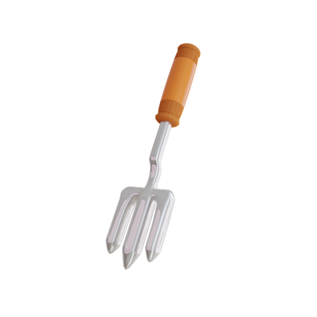 Garden Fork  3D Icon