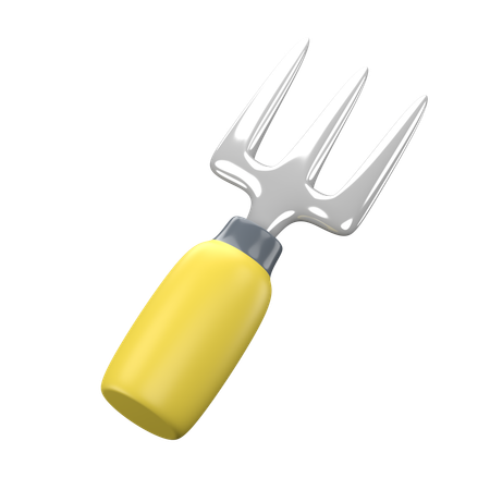 Garden Fork  3D Icon