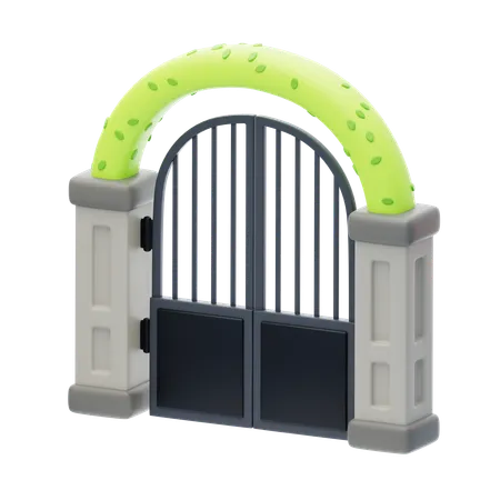 Garden Gate  3D Icon