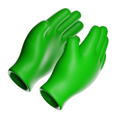 Garden Gloves  3D Icon