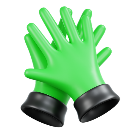 Garden Gloves  3D Icon