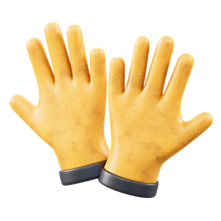 Garden Gloves  3D Icon