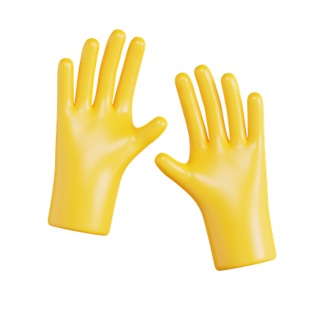Garden Gloves  3D Icon