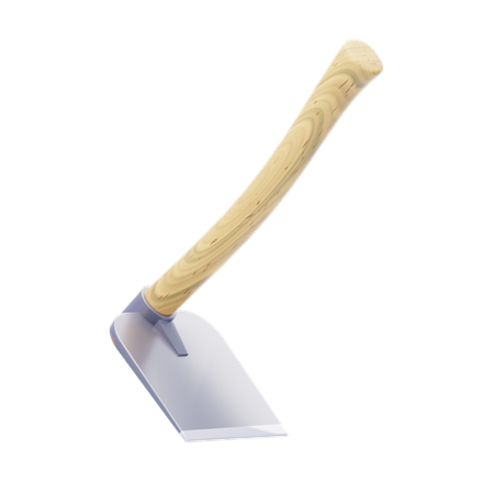 Garden Hoe  3D Icon