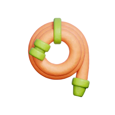Garden Hose Gardening Tools And Farm Equipment 3 D Rendering 3D Icon