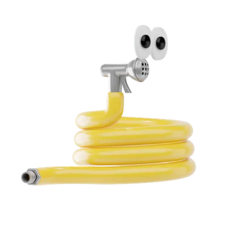 Garden Hose  3D Icon
