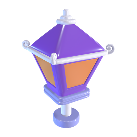 Garden Lamp  3D Icon