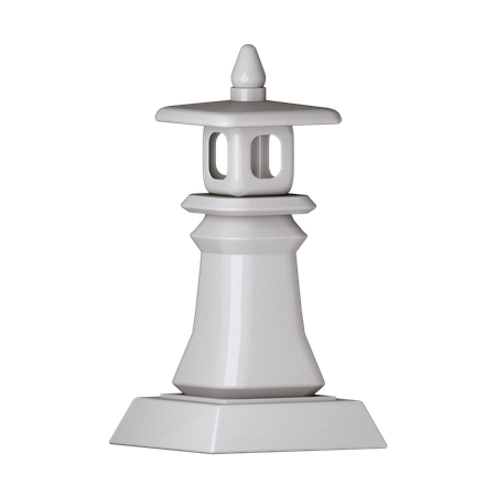 Garden Lantern  3D Icon