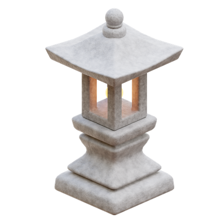 Garden Lantern  3D Icon