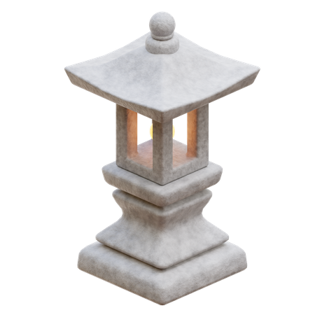 Garden Lantern 3D Icon