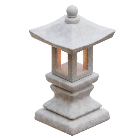 Garden Lantern 3D Icon