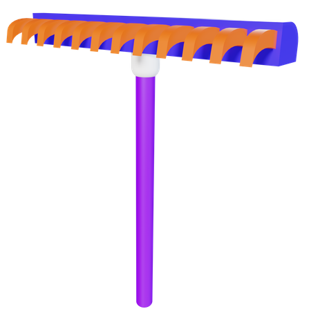 Garden rake  3D Icon