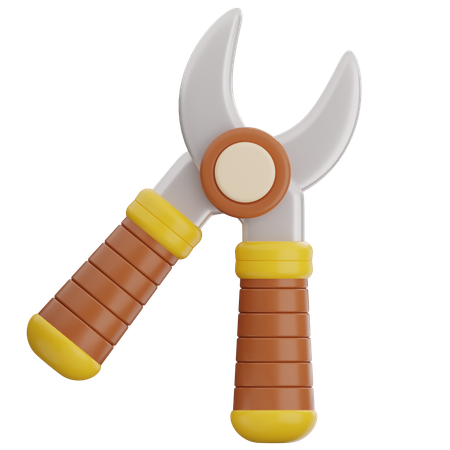 Garden Scissor  3D Icon