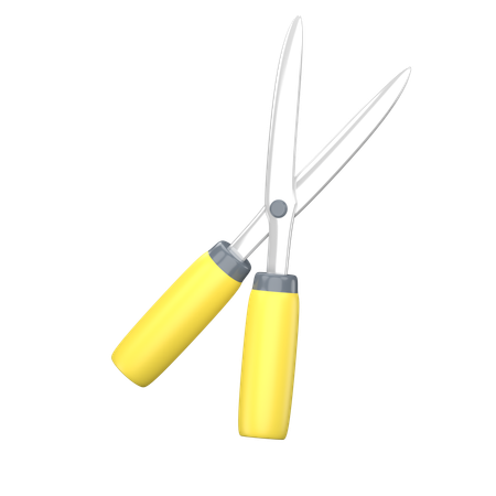 Garden Scissors  3D Icon