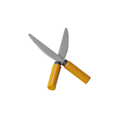 Garden Scissors  3D Icon