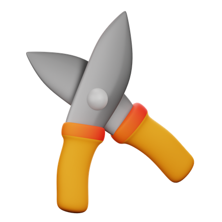 Garden Shears  3D Icon