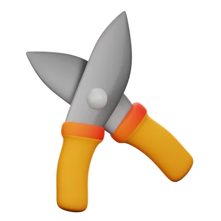 Garden Shears  3D Icon