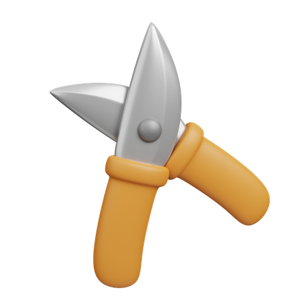 Garden Shears  3D Icon