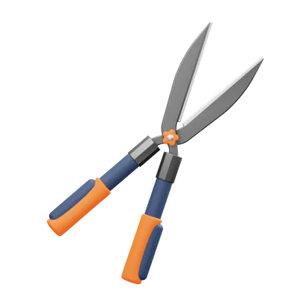 Garden Shears  3D Illustration