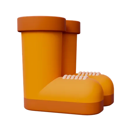 Garden Shoes  3D Icon