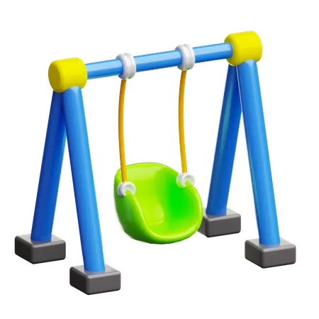 Garden Swing  3D Icon