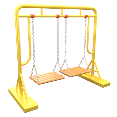 Garden Swing  3D Icon