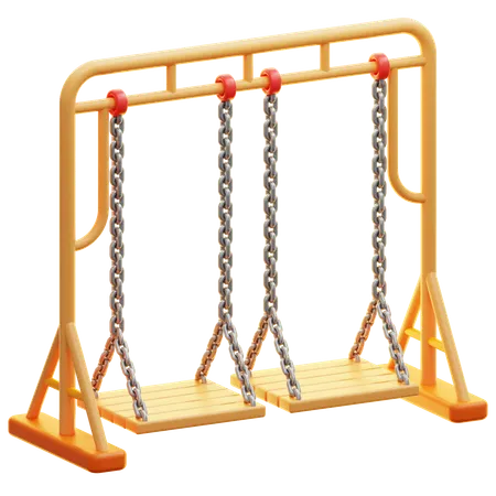 Garden Swing  3D Icon