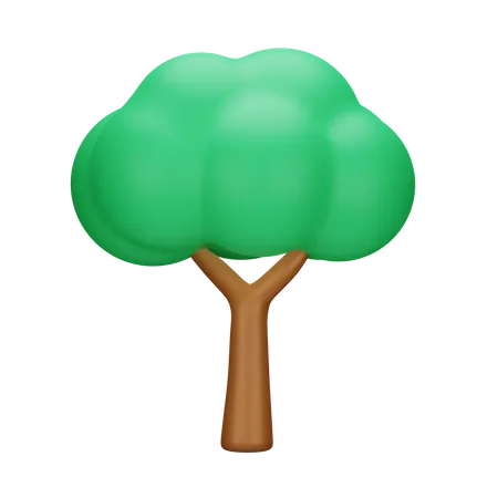 Garden Tree  3D Icon