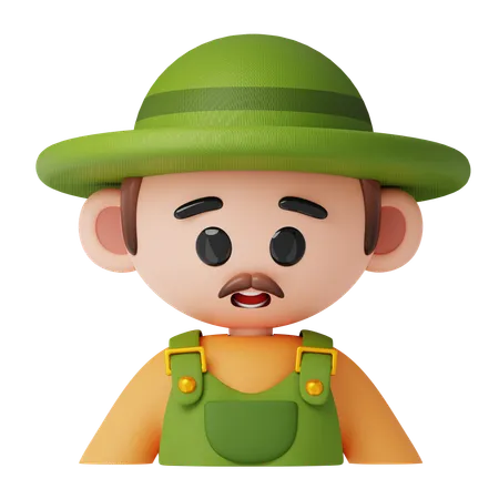 Gardener  3D Icon