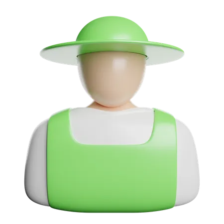 Gardener  3D Icon