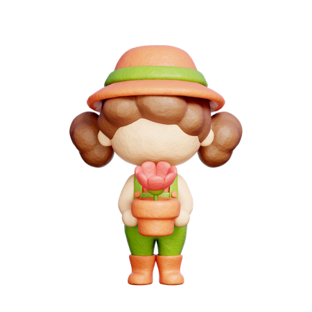 Gardener  3D Icon