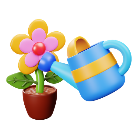 園芸  3D Icon