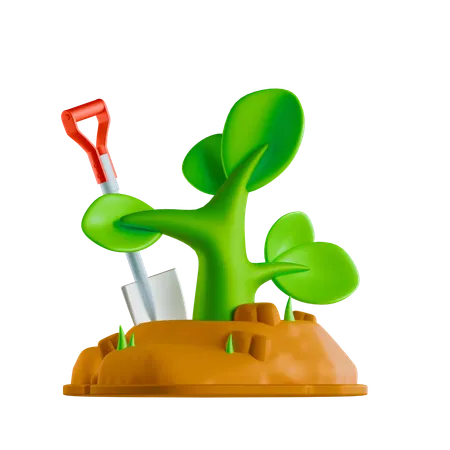 Gardening  3D Icon