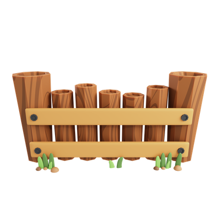 Gardening Fence  3D Icon