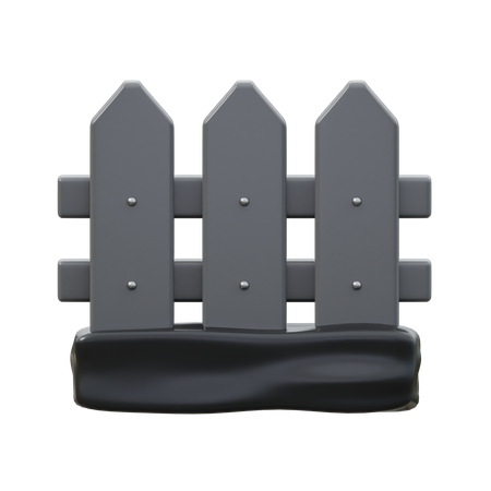 Gardening Fence  3D Icon
