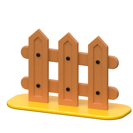 Gardening Fence  3D Icon