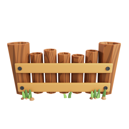 Gardening Fence  3D Icon