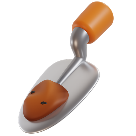 Gardening Hand Trowel  3D Icon