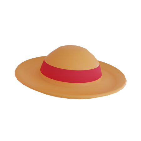원예 모자  3D Icon