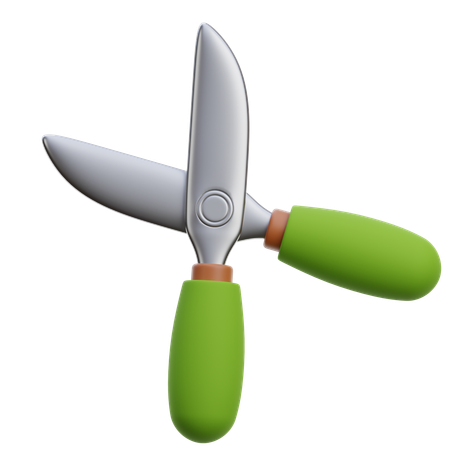 Gardening Shears  3D Icon