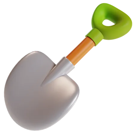 Gardening Shovel Tool  3D Icon