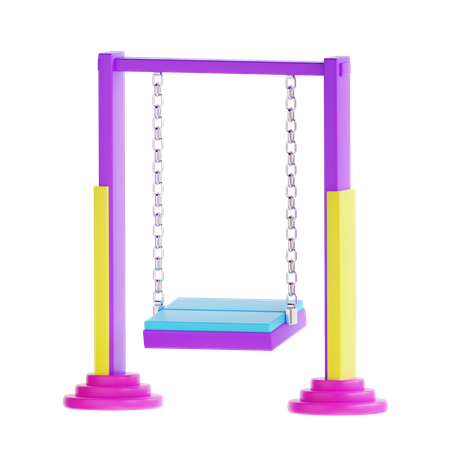 Gardern Swing  3D Icon