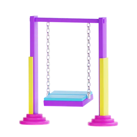 Gardern Swing  3D Icon