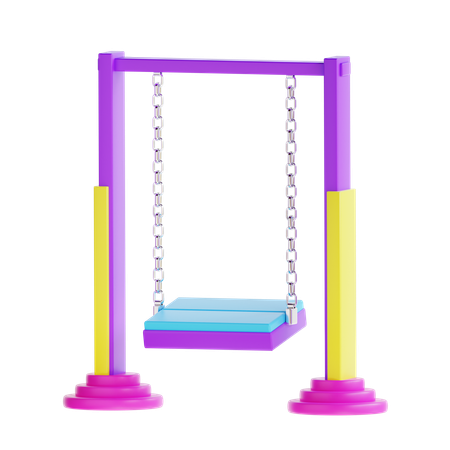 Gardern Swing  3D Icon