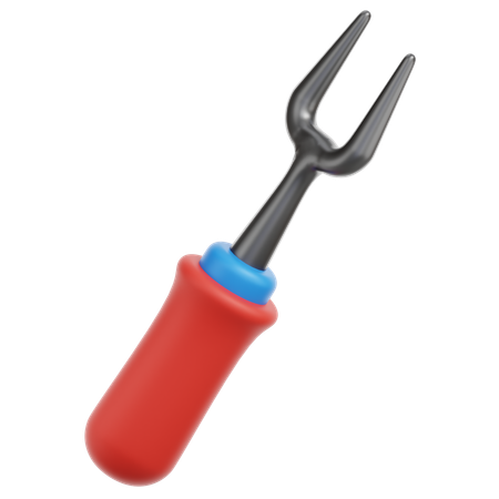 Garfo  3D Icon