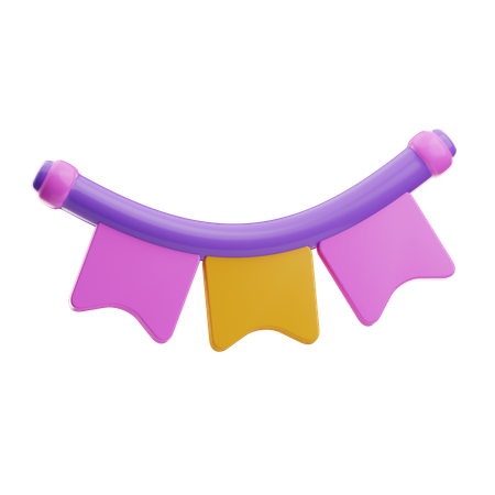 Garland  3D Icon