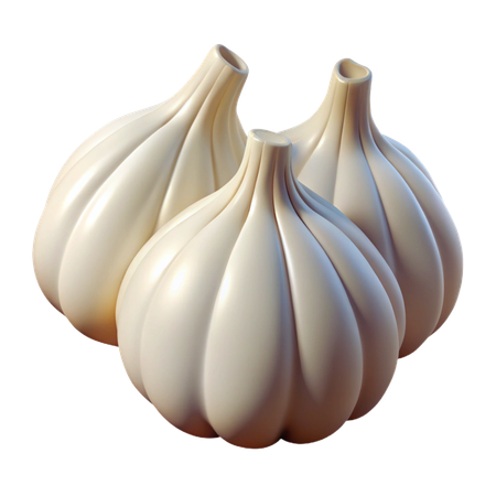 Garlic  3D Icon