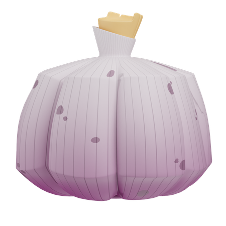 Garlic  3D Icon